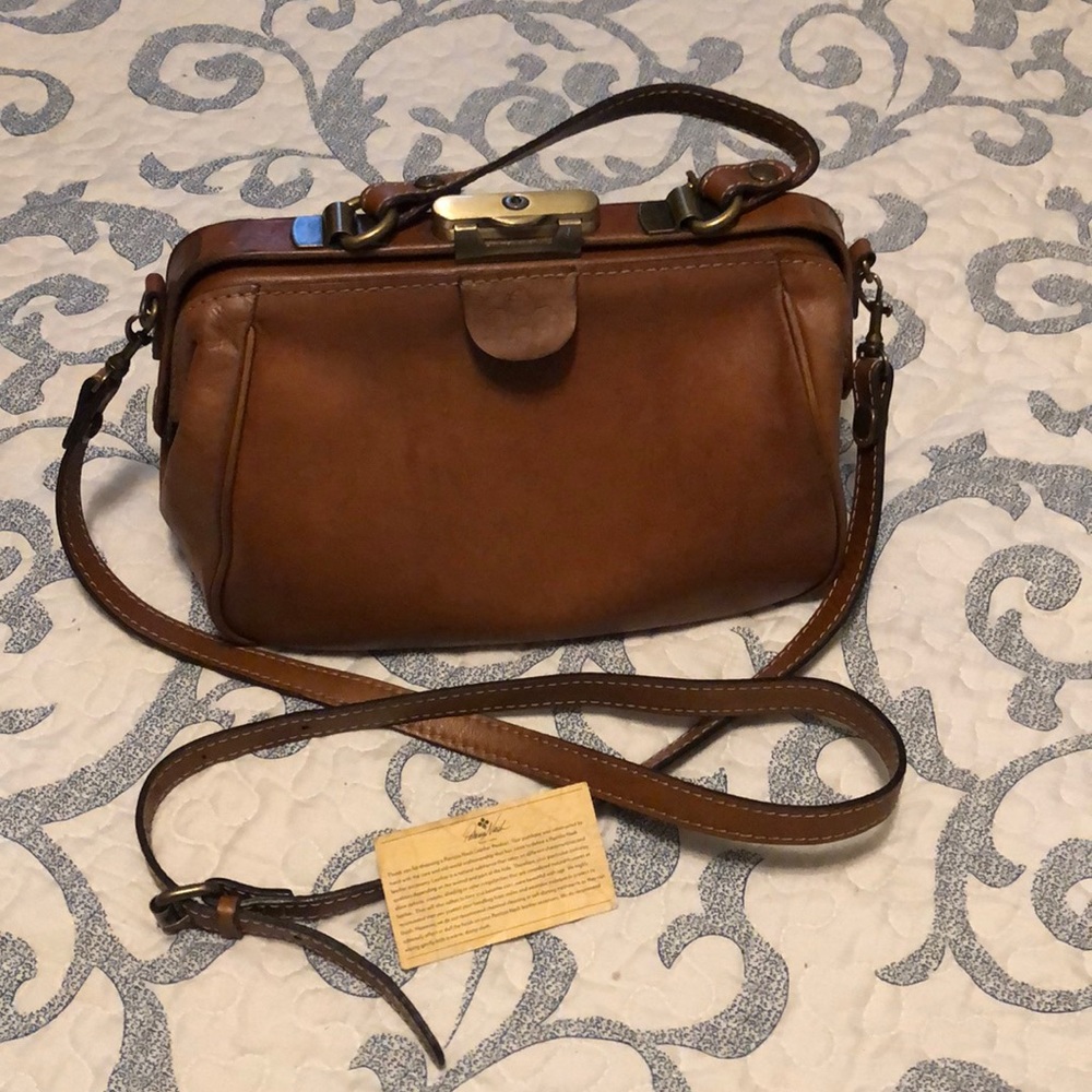 Fabulous Patricia Nash locking satchel with strap I lost the card
